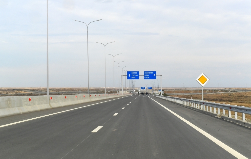 La route Berdé-Aghdam ouverte à la circulation VIDEO