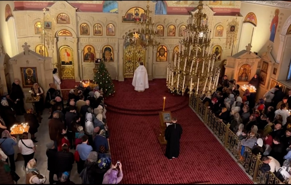 Православные Азербайджана отмечают Рождество Христово ВИДЕО