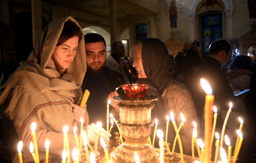 Orthodoxe Christen in Aserbaidschan feiern heute ihr Weihnachtsfest VIDEO