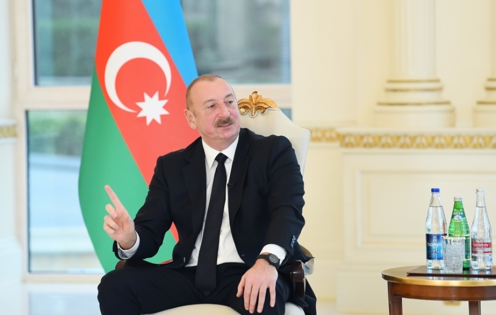Azərbaycan Prezidenti: Ermənistanı silahlandıran, növbəti müharibəyə hazırlayan ölkə Fransadır VİDEO