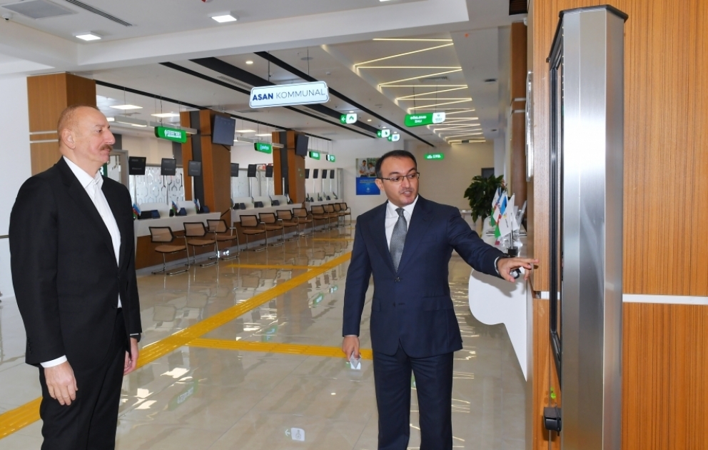 President Ilham Aliyev inaugurated Lankaran regional “ASAN xidmet” center VIDEO