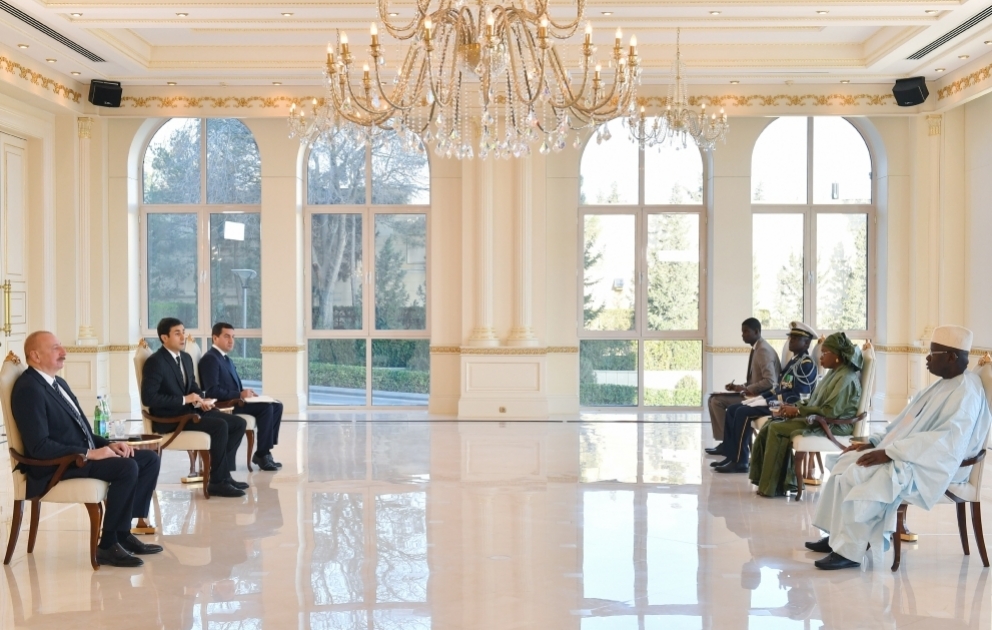 President of Azerbaijan Ilham Aliyev accepted credentials of incoming ambassador of Senegal  VIDEO