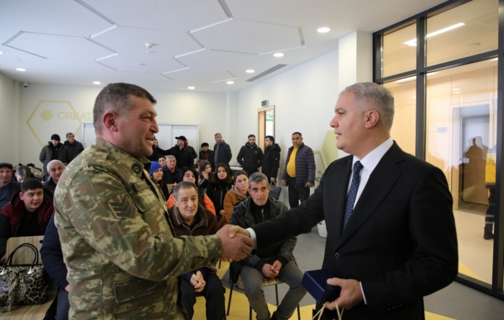 Füzulidə daha 30 ailəyə evlərinin açarları təqdim olunub -  YENİLƏNİB FOTO VİDEO
