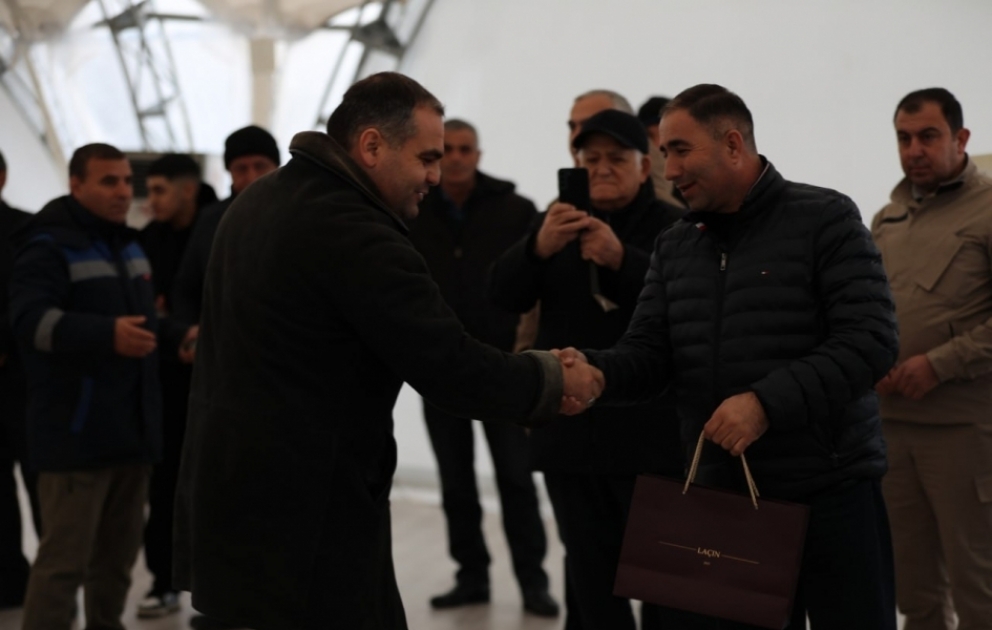 Laçında daha 23 ailəyə evlərinin açarları təqdim olunub - YENİLƏNİB VİDEO