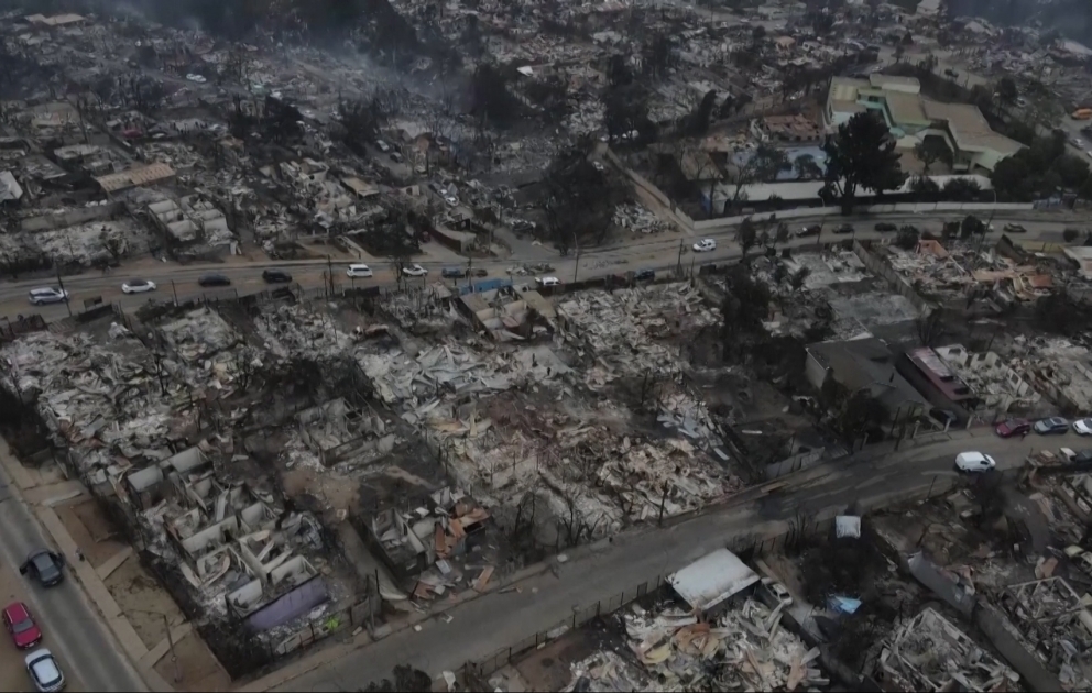 Zahl der Toten bei Waldbränden in Chile steigt erheblich VIDEO