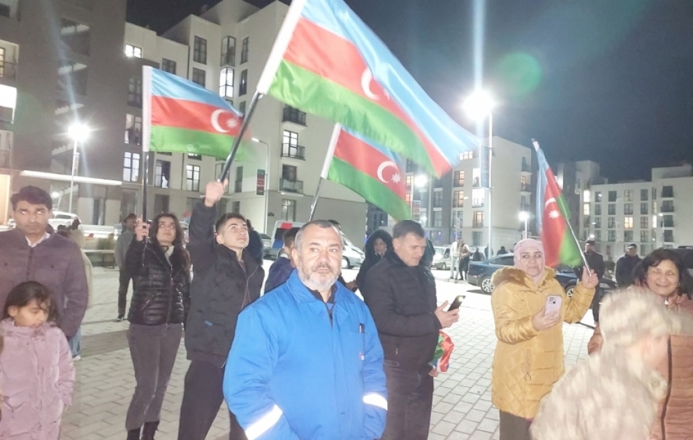 İlham Əliyevin seçkilərdə inamlı qələbəsi Füzuli şəhərində bayram əhvali-ruhiyyəsi ilə qeyd olunur VİDEO
