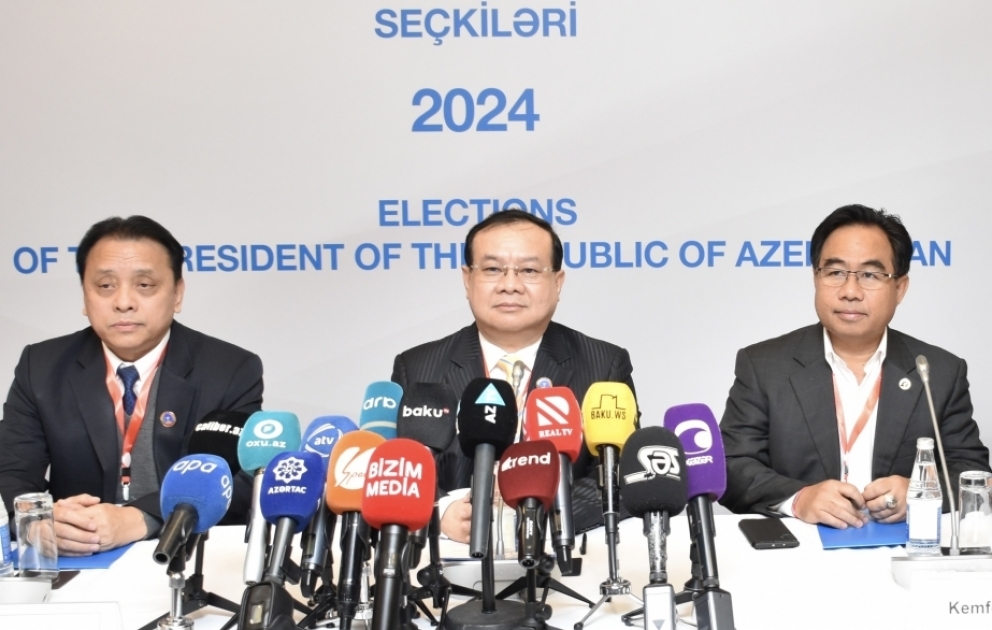 ASEAN PA-nın rəsmisi: Seçkilər tam şəffaf və demokratik şəkildə keçdi VİDEO