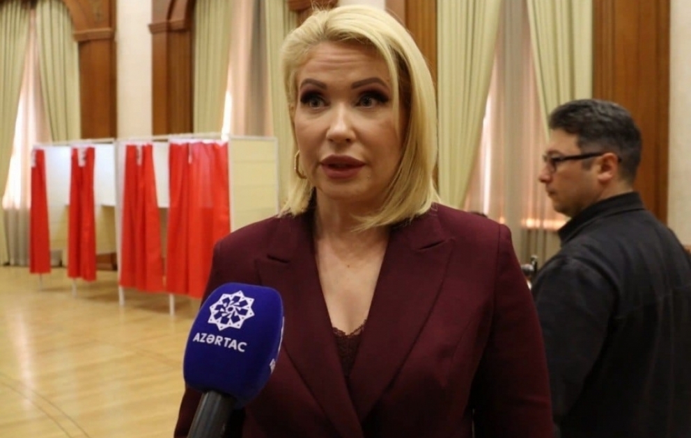 Сандра Божич: Избирательный процесс в Азербайджане осуществляется на основе демократических принципов и норм  ВИДЕО