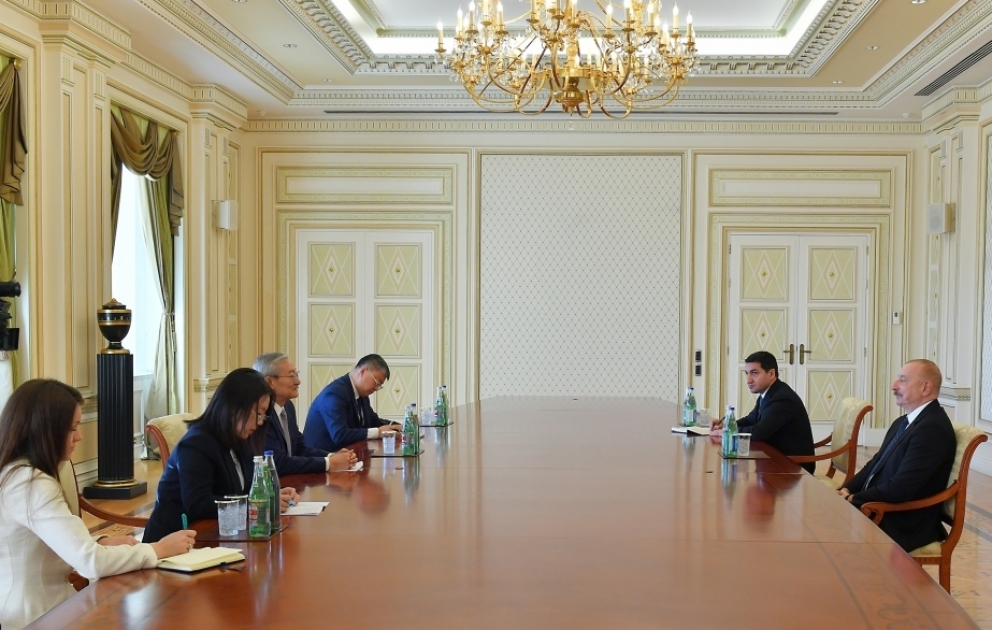 Le président Aliyev reçoit le secrétaire général de l'Organisation de coopération de Shanghai MIS A JOUR VIDEO