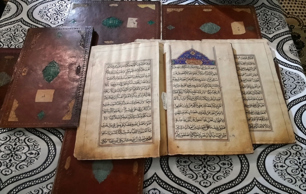 Salyanda iki əsr yaşı olan Quran nüsxələri qorunub saxlanılır VİDEO