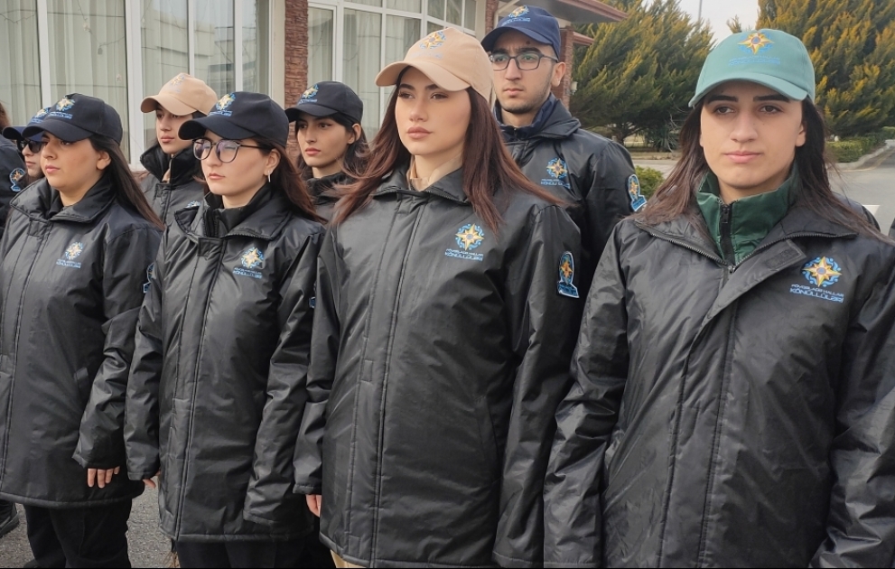 Şamaxıda könüllülərin təlim düşərgəsi açılıb VİDEO
