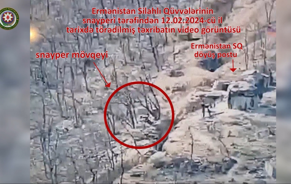 Ermənistan silahlı qüvvələrinin mövqelərindən Zəngilan istiqamətində Ordumuzun mövqelərinə atəş açılıb, bir hərbçi yaralanıb VİDEO
