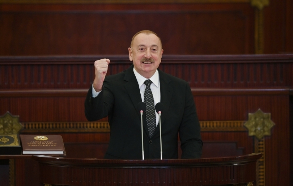 Azərbaycan Prezidenti: Xankəndidə qutuya atdığım bülleten erməni separatçılarının tabutuna vurulan son mismar idi  VİDEO