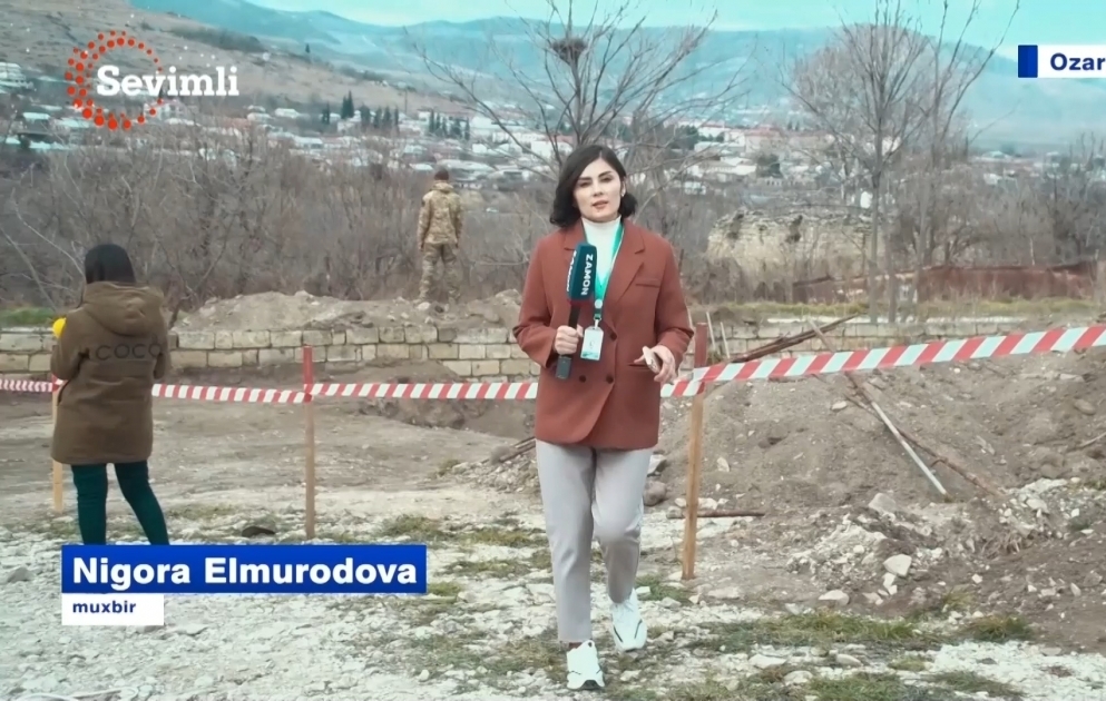 Özbəkistan telekanalında Azərbaycan torpaqlarının işğalının ağır nəticələrinə dair verilişlər nümayiş olunub VİDEO