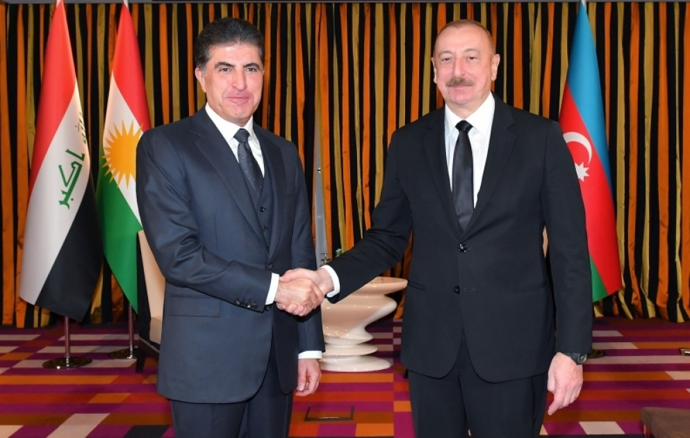 Le président azerbaïdjanais rencontre le président du Kurdistan irakien à Munich MIS A JOUR VIDEO