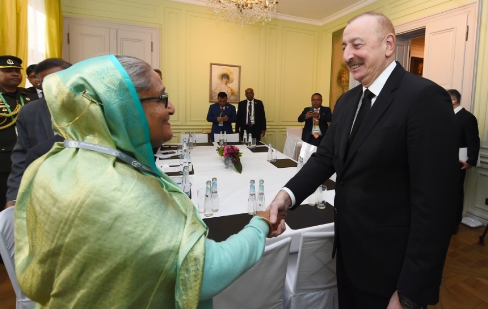 Munich : le président azerbaïdjanais rencontre la Première ministre du Bangladesh  MIS A JOUR VIDEO