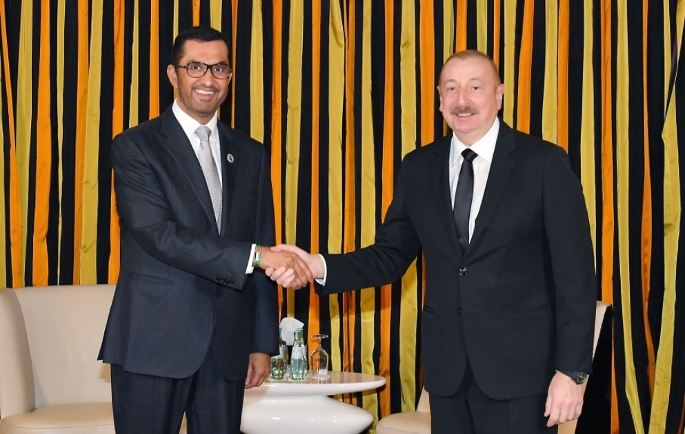 Munich : le président azerbaïdjanais s’entretient avec le ministre émirati de l’Industrie et des Technologies avancées  MIS A JOUR VIDEO