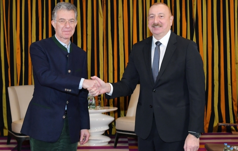President Ilham Aliyev met with Chairman of Munich Security Conference VIDEO