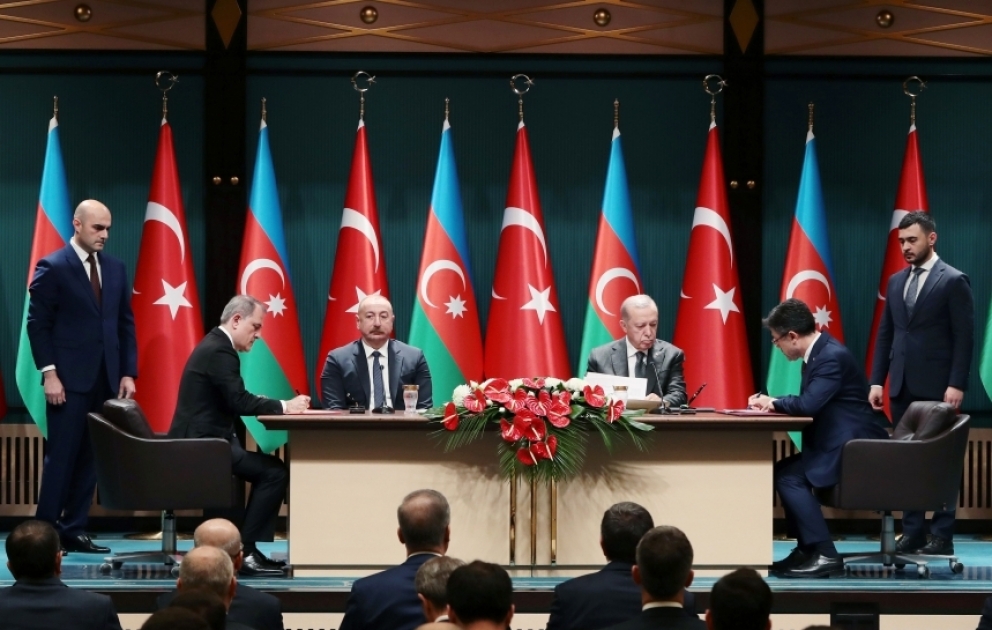 Azerbaijan, Türkiye signed documents VIDEO