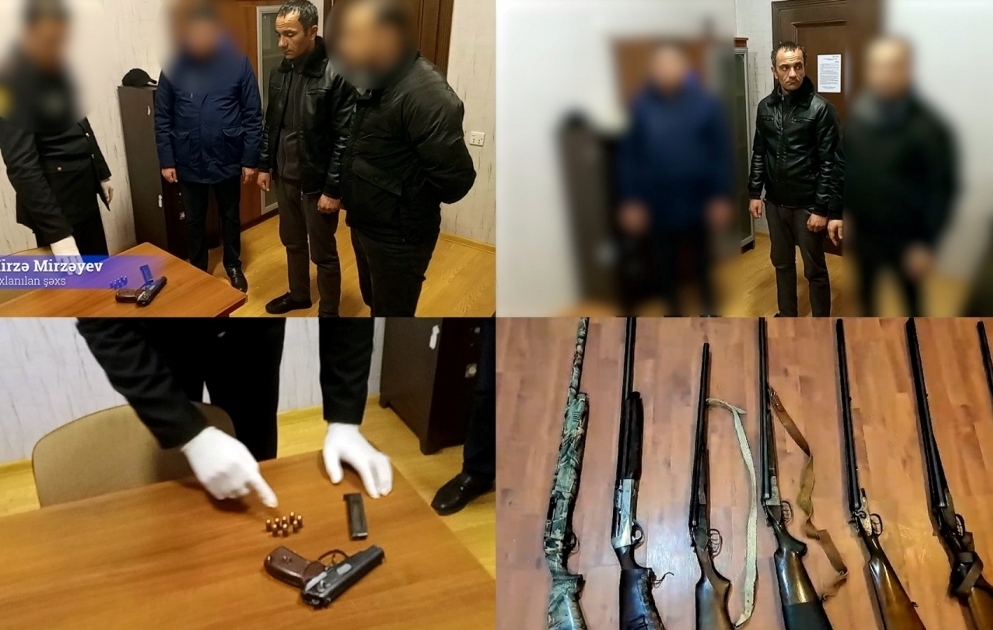 Sabunçu rayonunda axtarışda olan silahlı şəxs saxlanılıb VİDEO