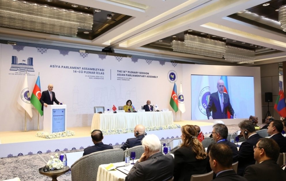 Asiya Parlament Assambleyasına sədrlik Türkiyədən Azərbaycana keçib VİDEO