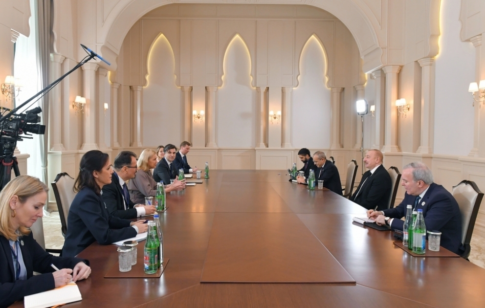 Präsident Ilham Aliyev empfängt EU-Energiekommissarin AKTUALISIERT VIDEO