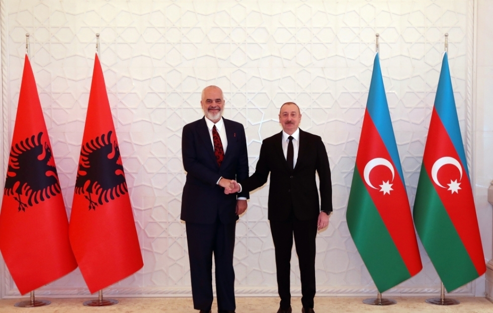 President of Azerbaijan Ilham Aliyev held one-on-one meeting with Prime Minister of Albania Edi Rama VIDEO