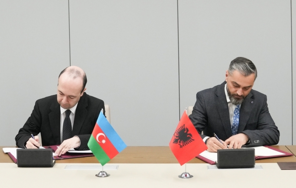 Azerbaijan, Albania sign visa waiver agreement VIDEO
