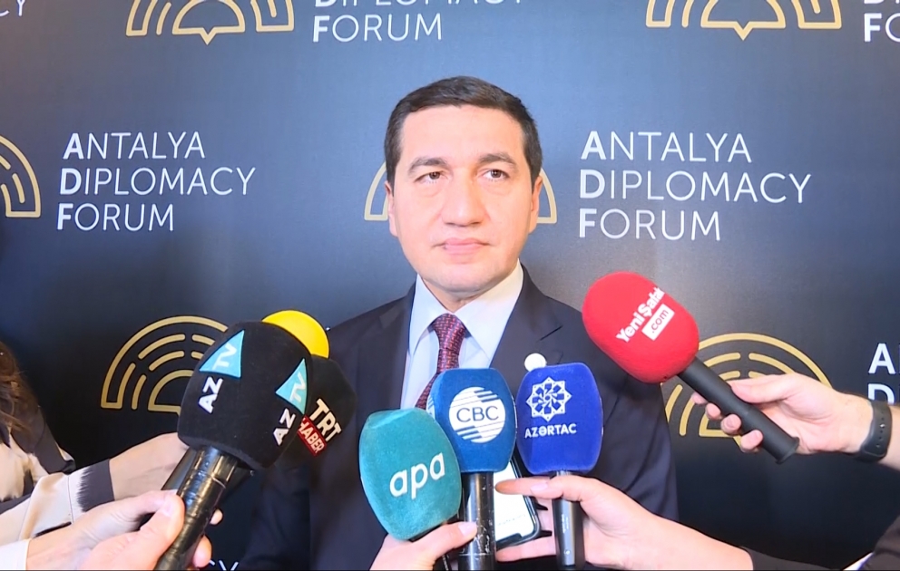 Hikmet Hajiyev: We will convey Azerbaijan's vision of further development of peace and cooperation in the region to Diplomacy Forum participants VIDEO