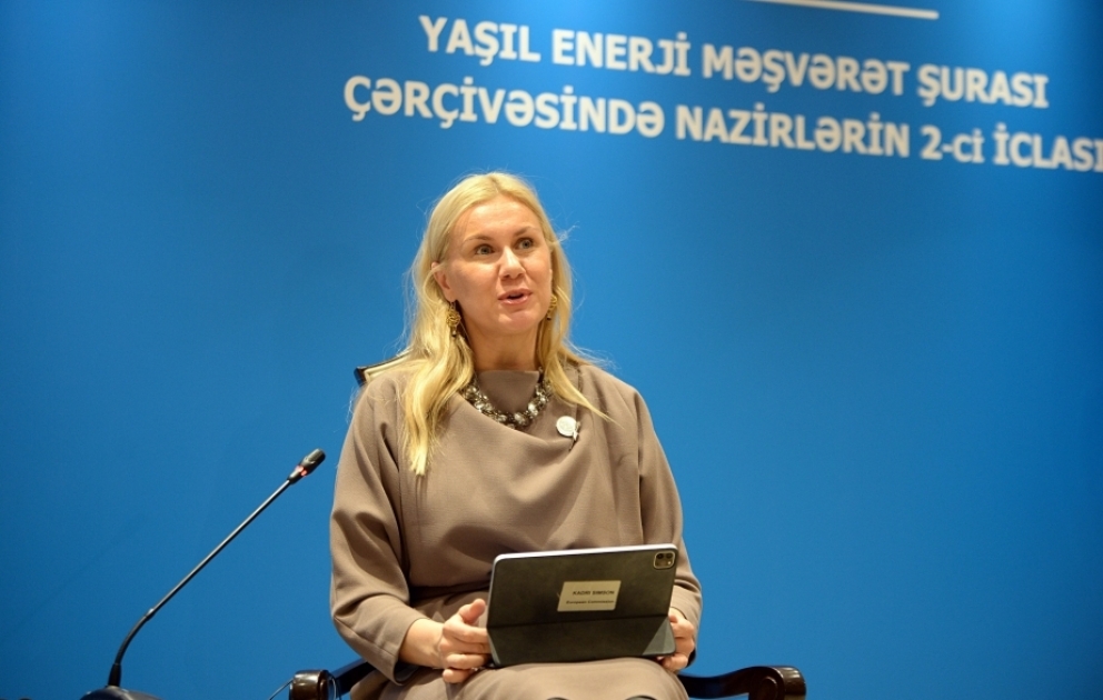 Kadri Simson: Avropa Azərbaycandan daha çox qaz almaq istəyir VİDEO