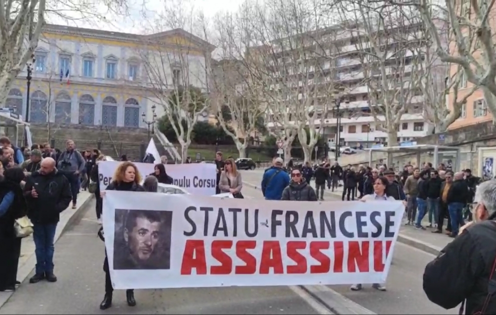 Les Corses réclament la libération des militants arrêtés VIDEO
