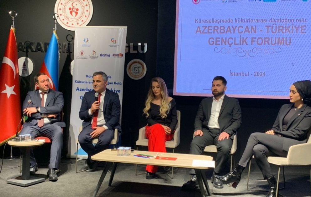 İstanbulda Azərbaycan-Türkiyə Beynəlxalq Gənclik Forumu keçirilib VİDEO