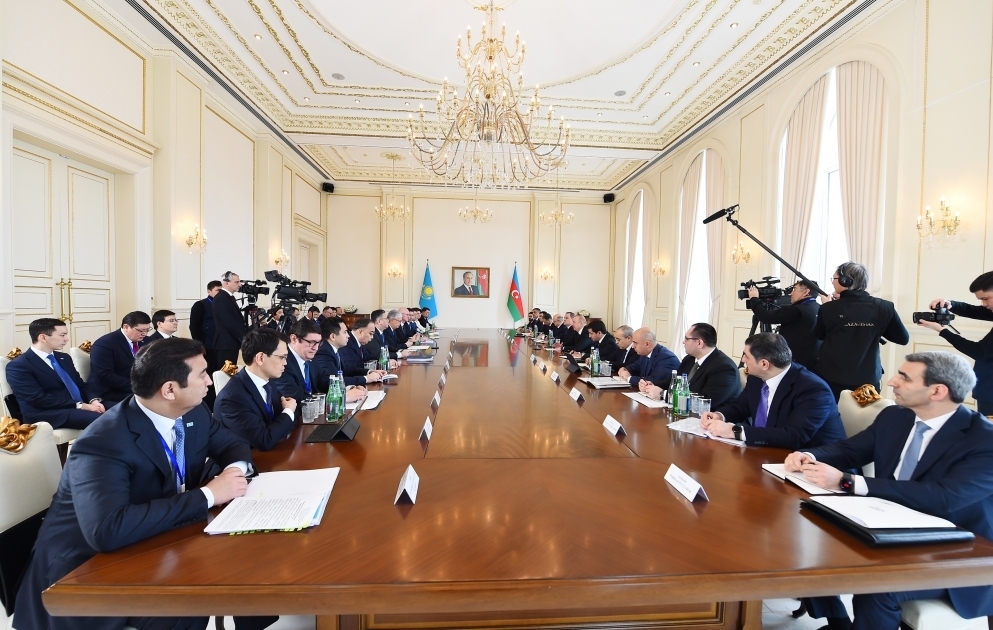 In Baku findet erste Sitzung des hochrangigen zwischenstaatlichen Rates Aserbaidschan-Kasachstan statt VIDEO