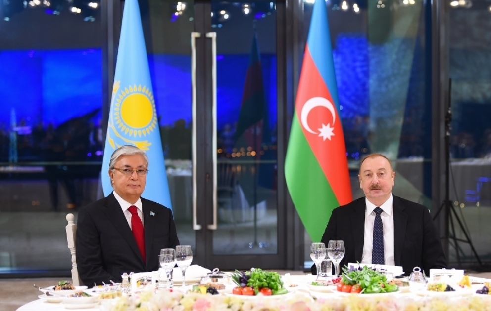 Ali qonağın şərəfinə dövlət ziyafəti  YENİLƏNİB VİDEO