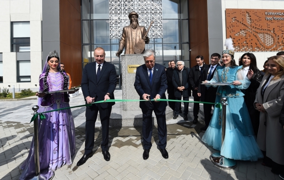 Fuzouli : les présidents azerbaïdjanais et kazakh participent à la cérémonie d’ouverture du Centre de créativité pour enfants Kourmanghazy MIS A JOUR VIDEO