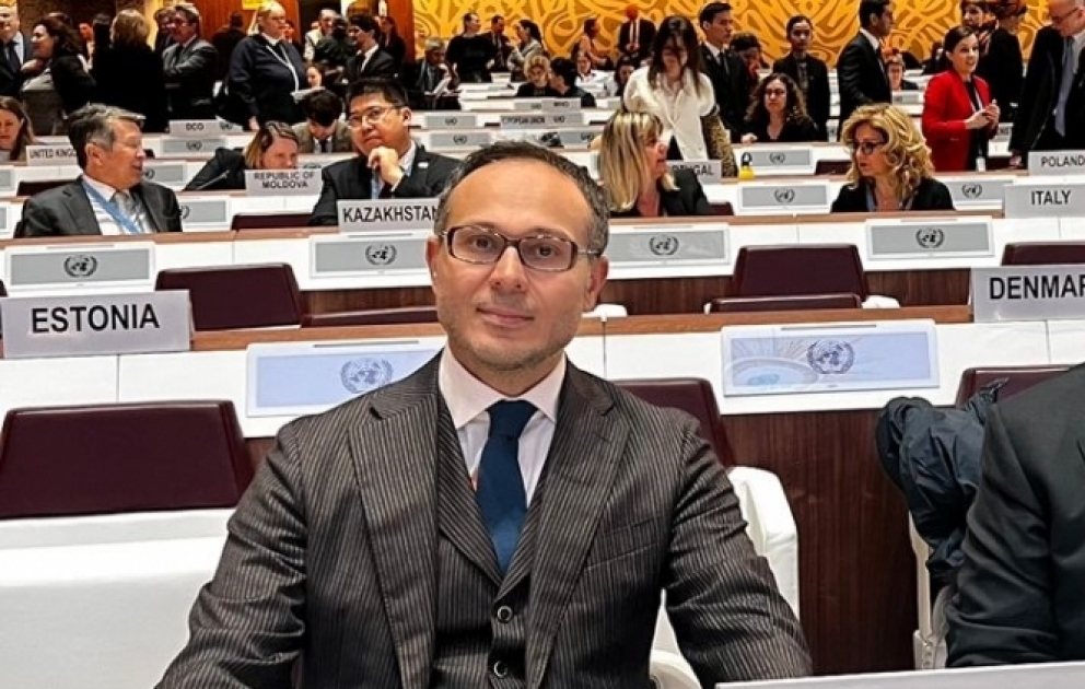 Заместитель председателя Общины Западного Азербайджана выступил на форуме ООН ВИДЕО