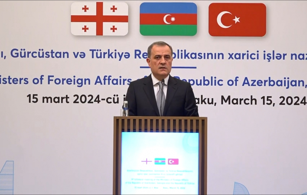 FM Bayramov: Agenda of Azerbaijan, Georgia, and Türkiye sets a benchmark for many nations VIDEO