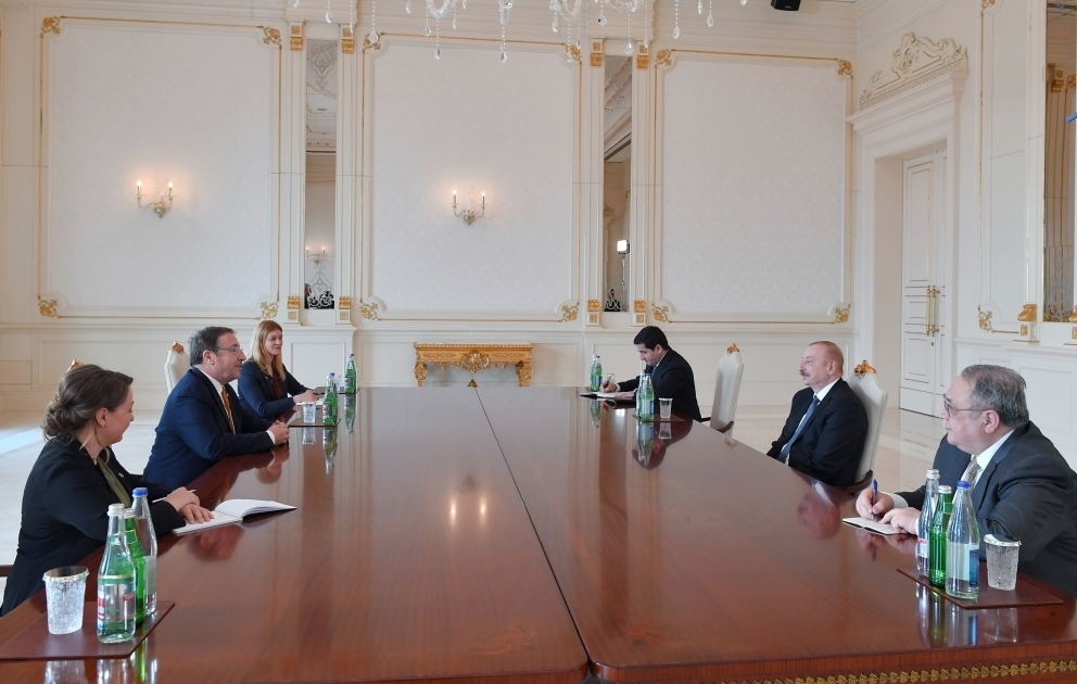Le président azerbaïdjanais reçoit l’administrateur du PNUD  MIS A JOUR VIDEO