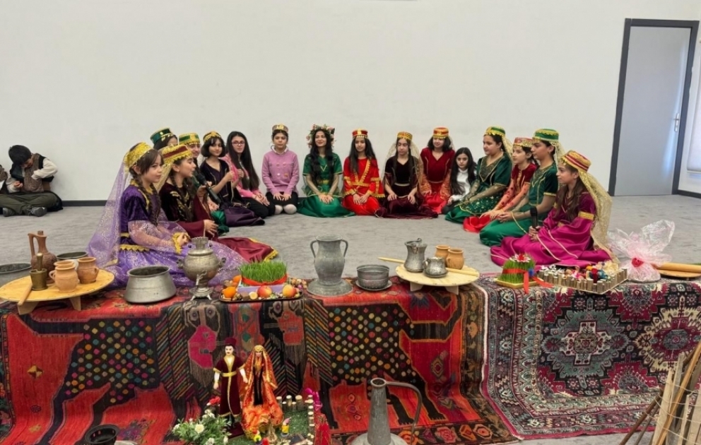 Laçın məktəblilərinin Novruz sevinci VİDEO