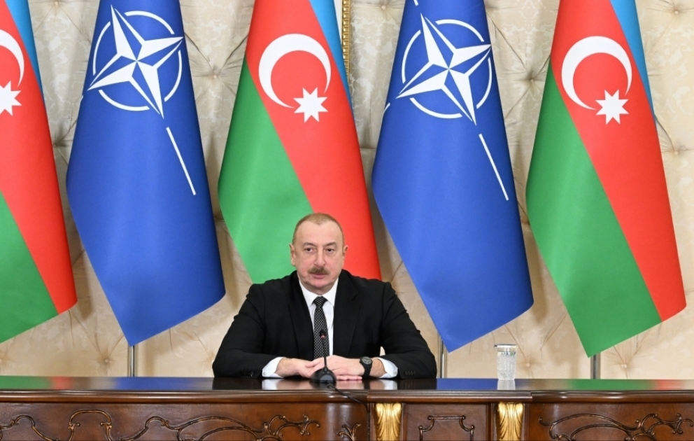 Präsident Ilham Aliyev lud Jens Stoltenberg ein, im November Aserbaidschan zu besuchen, um an der COP29 teilzunehmen  VIDEO