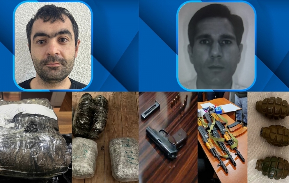 Xətai rayonunda saxlanılan narkokuryerlərdən 10 kiloqramdan artıq marixuana aşkar edilib VİDEO