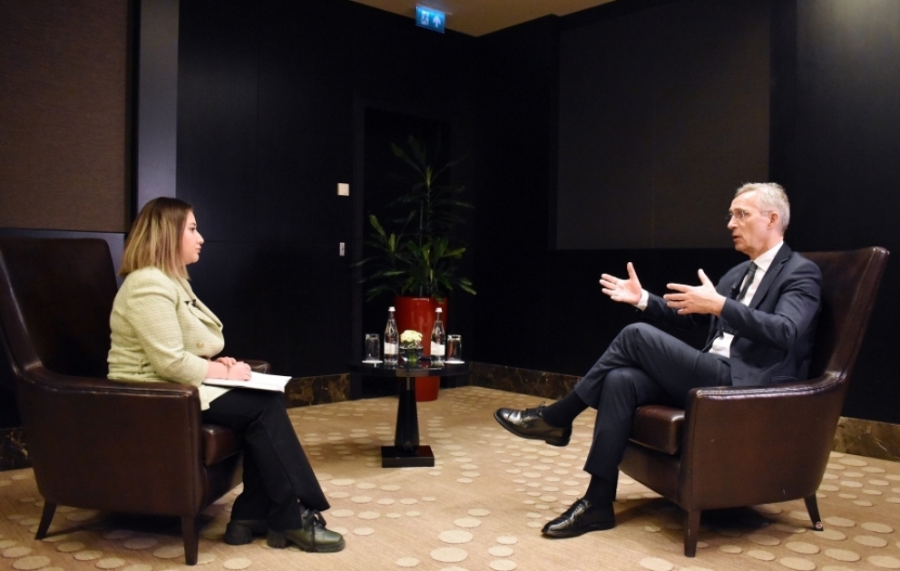 Jens Stoltenberg: We are now in the process of agreeing on a new framework for partnership between NATO and Azerbaijan VIDEO