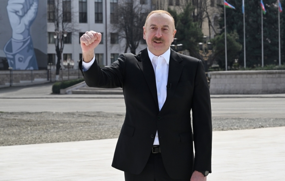 Prezident: İkinci Qarabağ müharibəsi zamanı və antiterror əməliyyatı nəticəsində böyük qəhrəmanlıq göstərmişik VİDEO