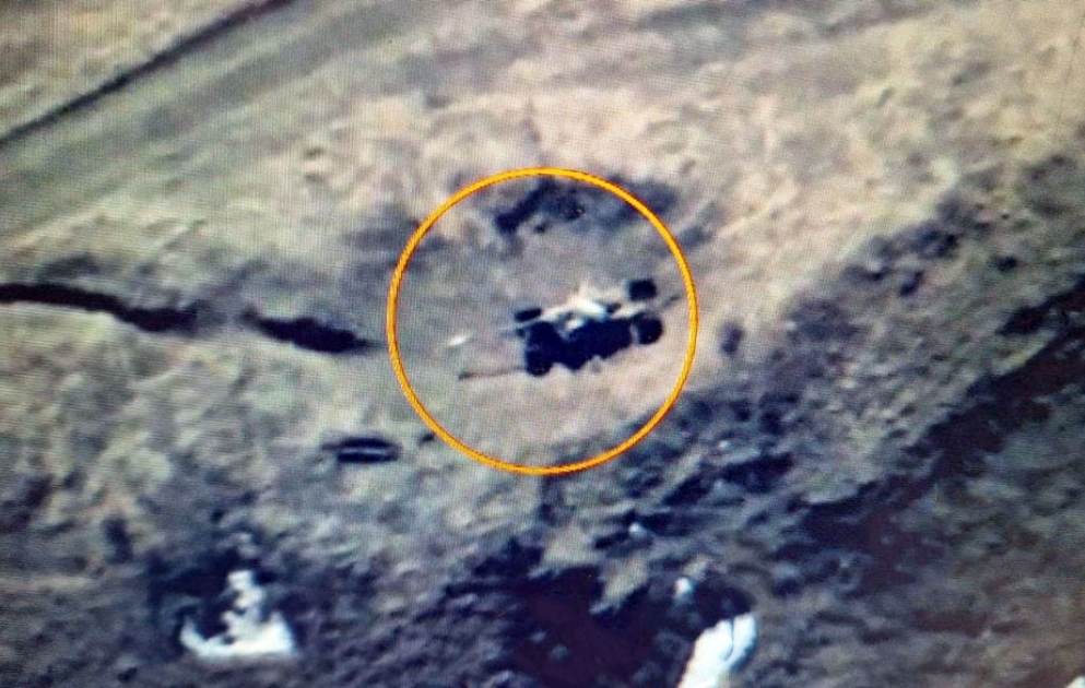 Обнаружены артиллерийские установки вооруженных сил Армении ВИДЕО