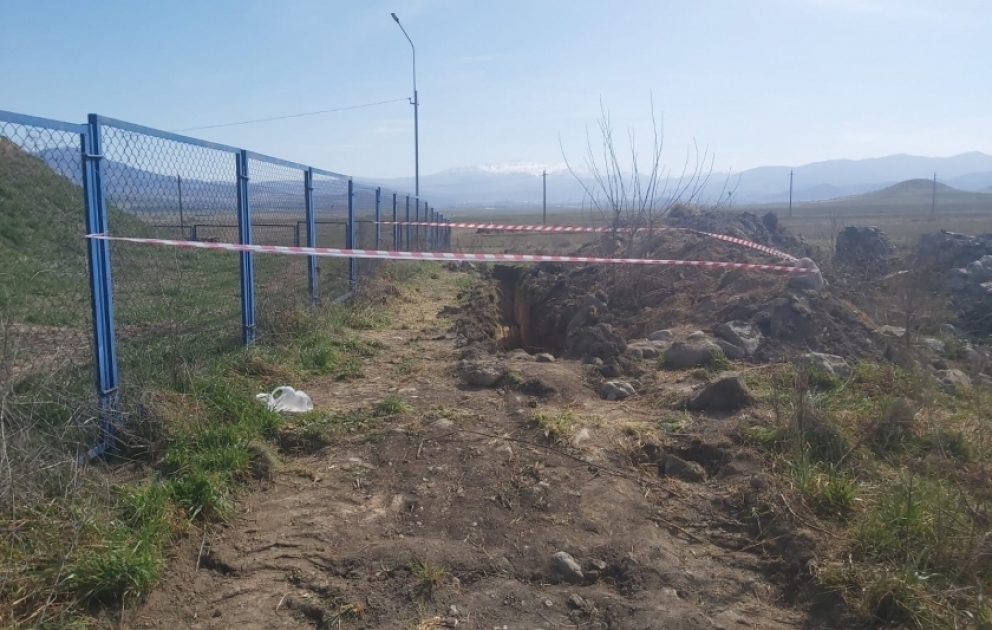 Remains of three people discovered in Khojaly VIDEO