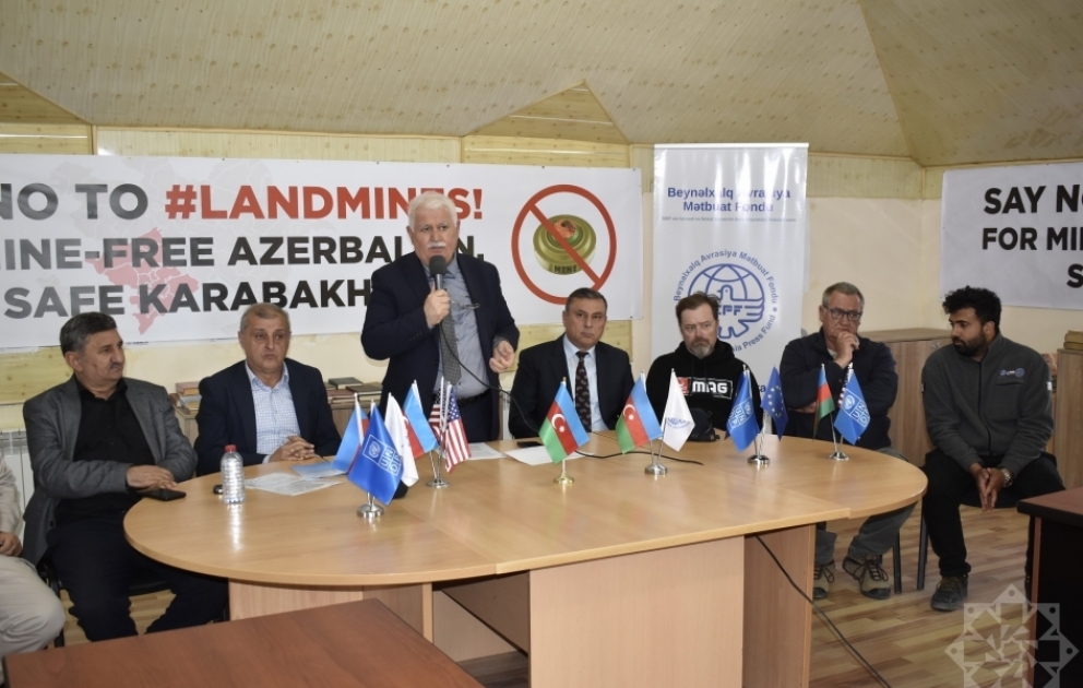 Ermənistanın mina terrorundan zərərçəkənlər və QHT-lər dünya ictimaiyyətinə müraciət ediblər VİDEO