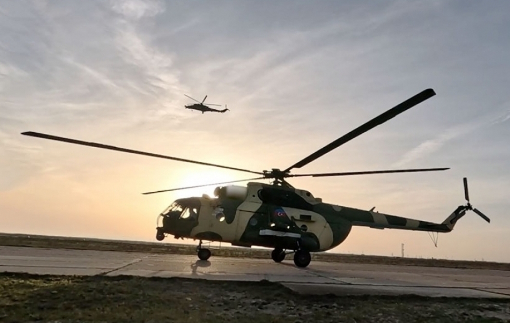 Military pilots conduct training flights VIDEO