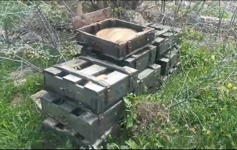 В Джебраиле обнаружены мины ВИДЕО