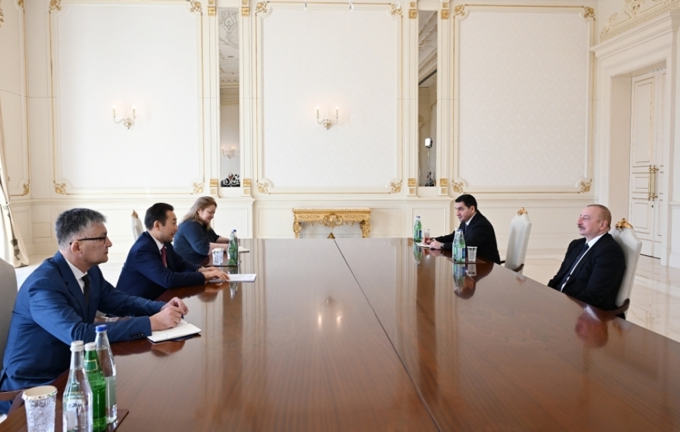 Le président de la République reçoit le secrétaire général de la Conférence sur l’interaction et les mesures de confiance en Asie MIS A JOUR VIDEO