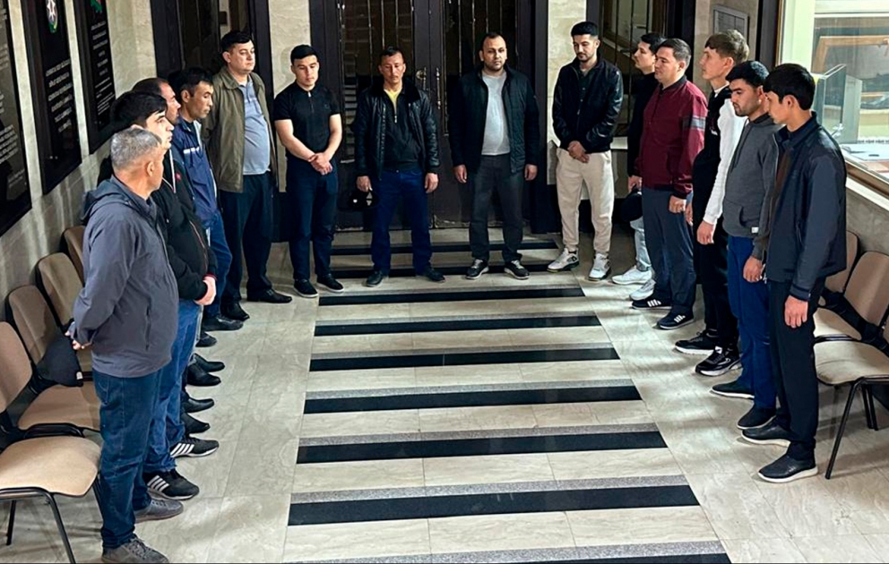 DİN: Qanunsuz miqrasiyaya qarşı keçirilən tədbirlər nəticəsində 21 əcnəbi saxlanılıb VİDEO